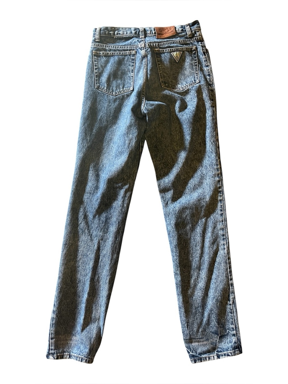 Vintage Acid Washed Guess Denim Jeans Size 32 Style 10001